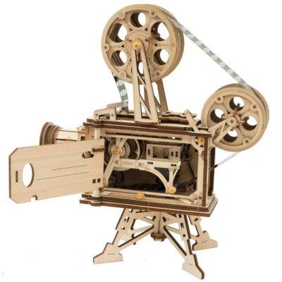 DIY Film Projector/Vitascope Mechanical Wooden Model Kit