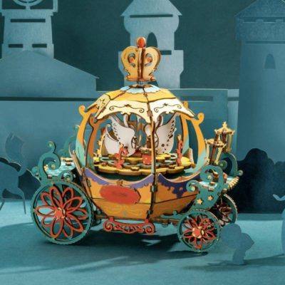 DIY Pumpkin Carriage Music Box/Wooden Model Kit (Copy)