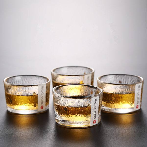 Glass Tea Cups-Set of 4 - Image 3