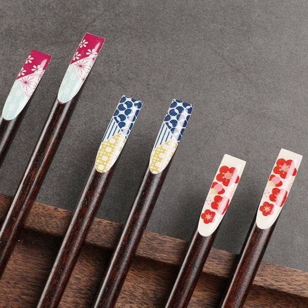 Wooden Chopsticks-Set of 4 - Image 6