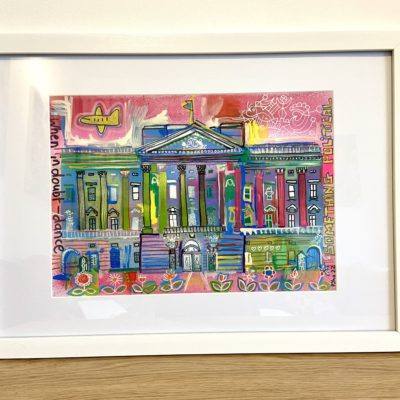 Framed Original Art: Buckingham Palace