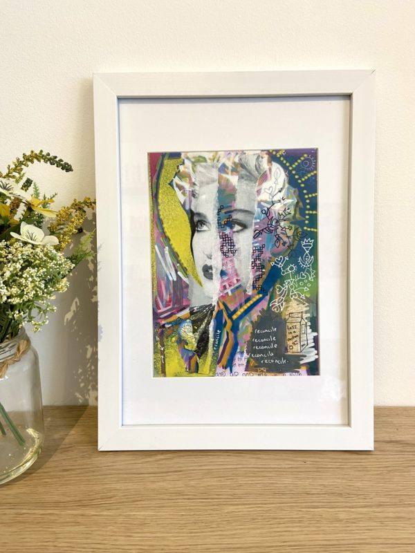 Framed Original Art- Madonna - Image 2