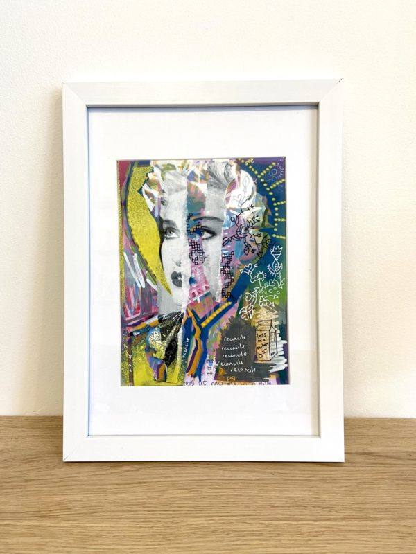 Framed Original Art- Madonna - Image 3