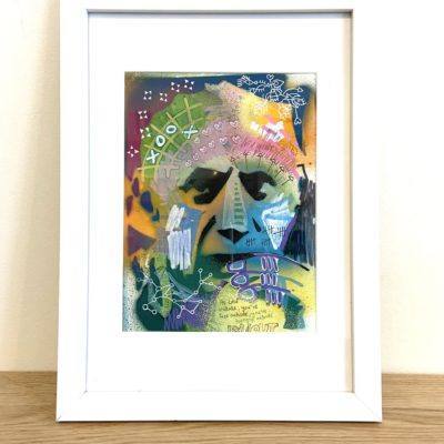 Framed Original Art- Picasso