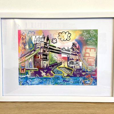 Framed Original Art: Tower Bridge