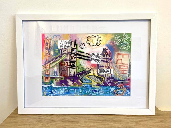 Framed Original Art: Tower Bridge
