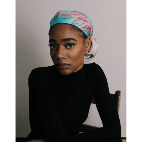 The Fish square silk scarf FS0119 - Image 2