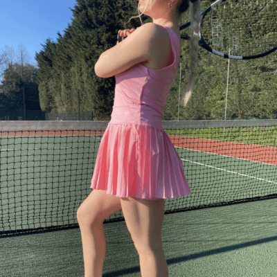 PINK tennis skirt