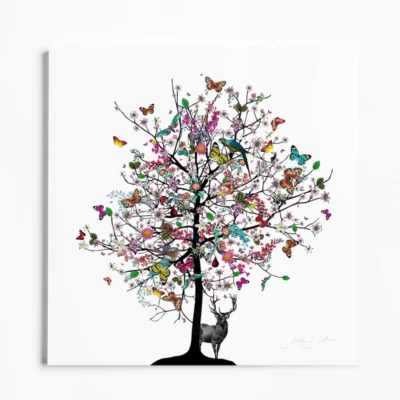 BLEIKUR STAG TREE – ART PRINT