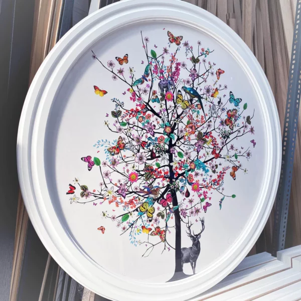 BLEIKUR STAG TREE - ART PRINT - Image 3