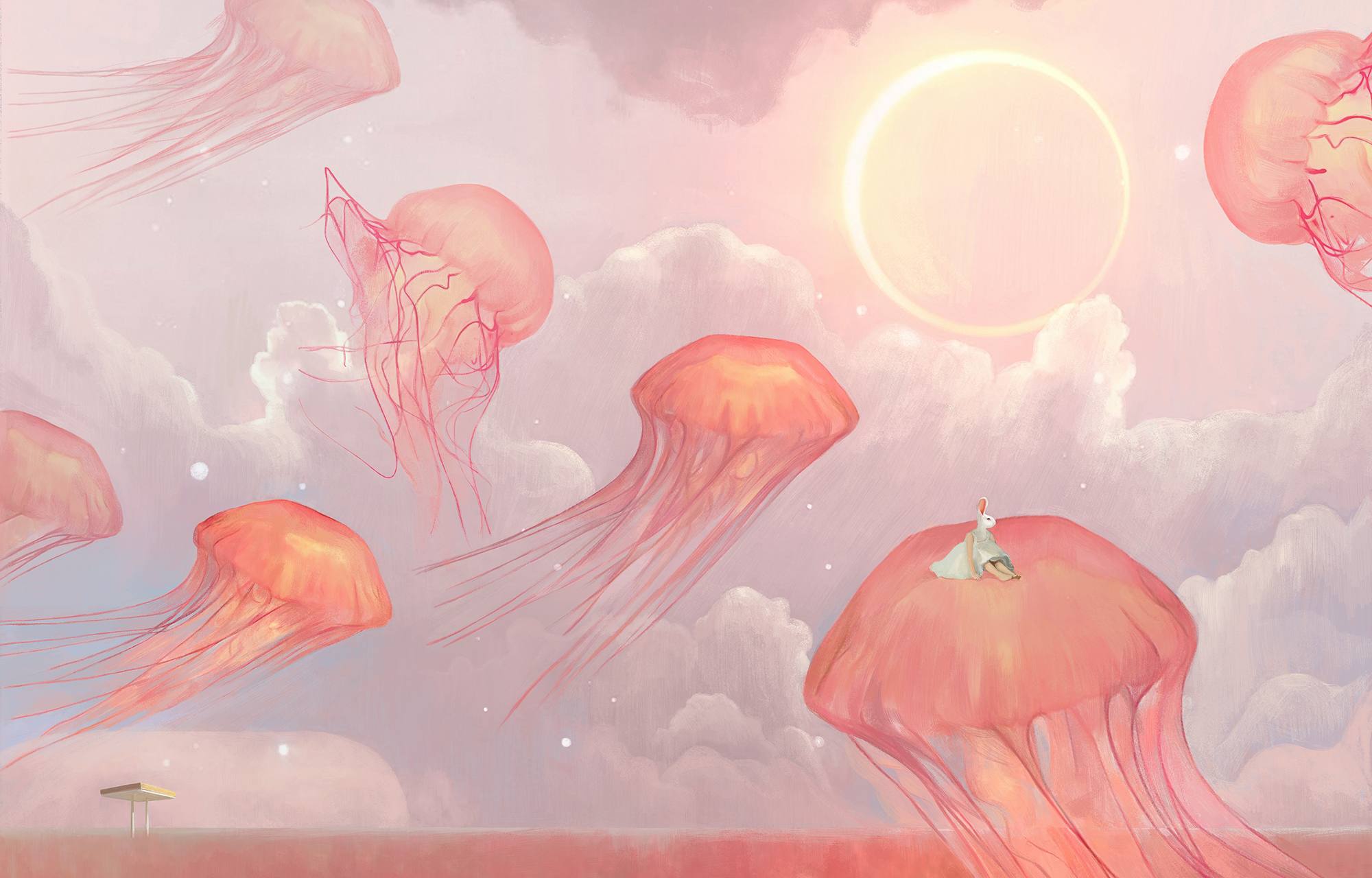 Jellyfish Transparent Heart